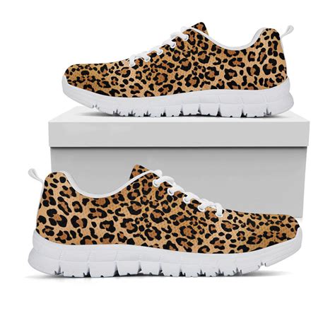 cheetah print kids sneakers